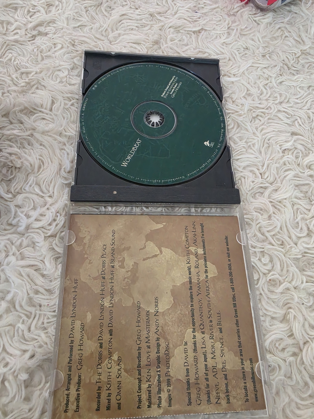 WorldBeat CD - Green Cover - Picture 3 of 3